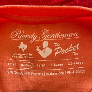 Rowdy gentleman tshirt
